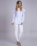 Bella Frill Shoulder Shirt
