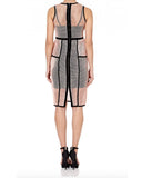 Forever Unique Lourdes Mesh Peplum Dress