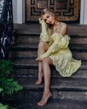 Laurie & Joe Coconut Dress in Yellow