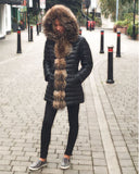 Fannie Porters Long Quilted Leather Jacket