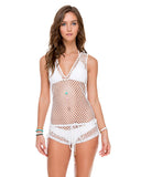 Luli Fama Sailors Kiss Fishnet Full Bottom Pant