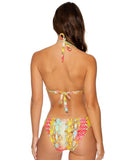 Luli Fama Smoke Show Lace Up Full Bottom