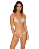 Luli Fama Smoke Show Tab High Leg Brazilian Pant