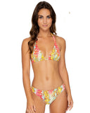 Luli Fama Smoke Show Lace Up Full Bottom