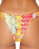 Luli Fama Smoke Show Tab High Leg Brazilian Pant