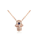 Penny Levi Rose Gold Pave Hamsa Pendant