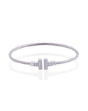 Penny Levi Coiled T Bangle Bracelet