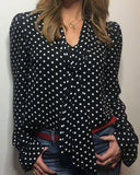 Polka Dot Blouse
