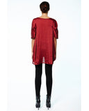 Prey of London Embellished Feather Oversized Top
