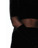 Prey of London Velvet Maxi Dress