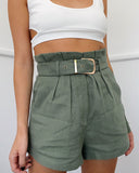 Runaway Belle Paper Bag Shorts