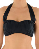 Seafolly Goddess D-Cup Kiara Bustier In Black
