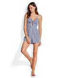Seafolly Capri Check Gingham Playsuit