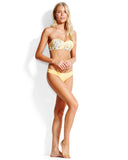 Seafolly Midsummer Buttercup Brazilian Pant