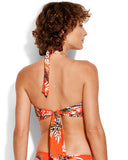 Seafolly Ocean Alley Twist Bandeau Bikini Top