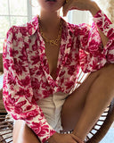 Seven Wonders Stevie Blouse in Pink Floral