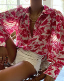 Seven Wonders Stevie Blouse in Pink Floral