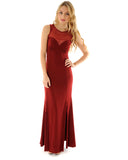 Terrible Twins Strictly Dress in Burgundy