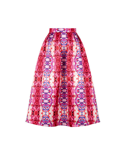 Skeena S Lyza Skirt in Heart Print